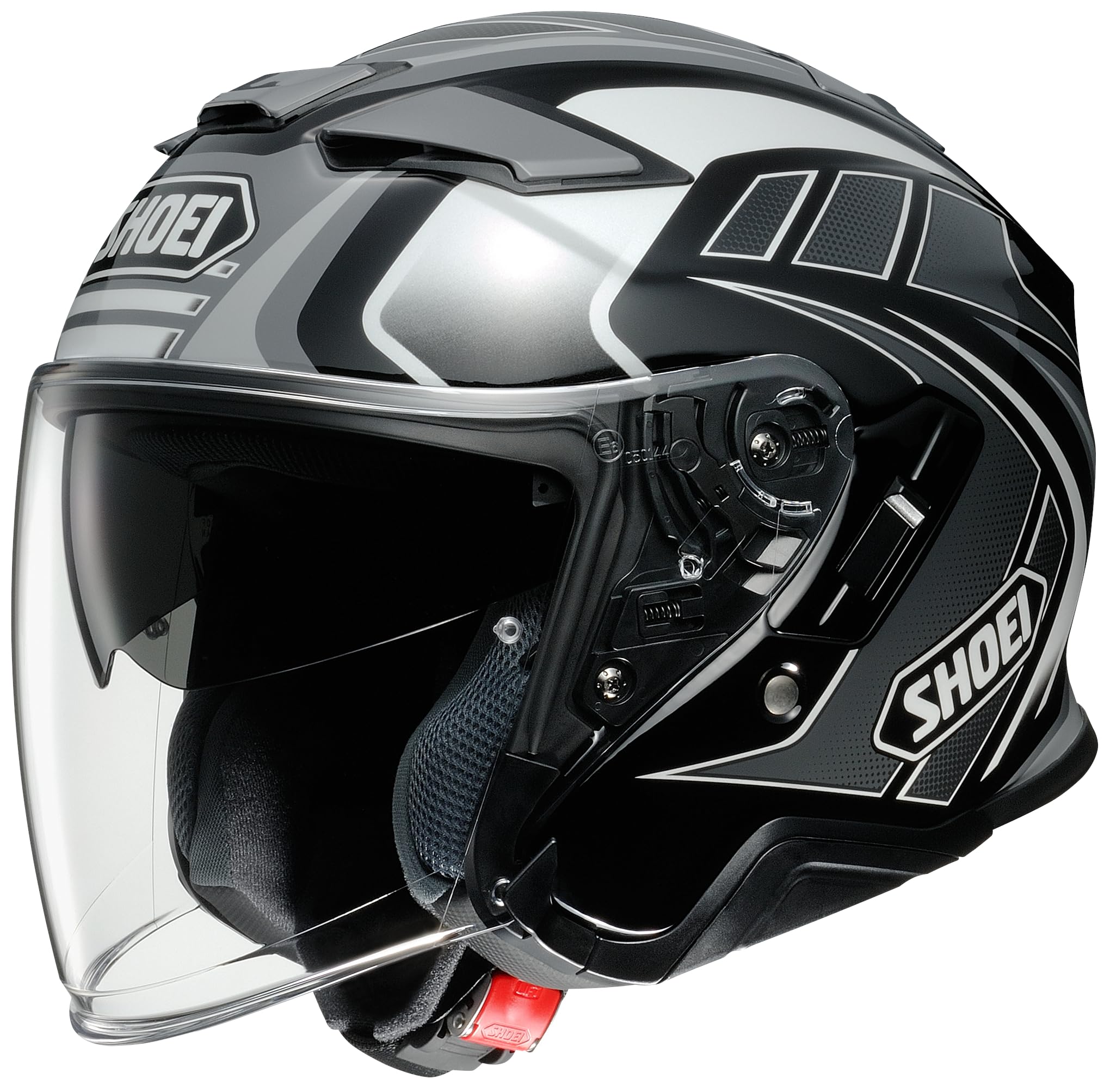 Shoei J-Cruise 2 Aglero Jethelm (Grey/Black,M (57/58)) : Amazon.de 