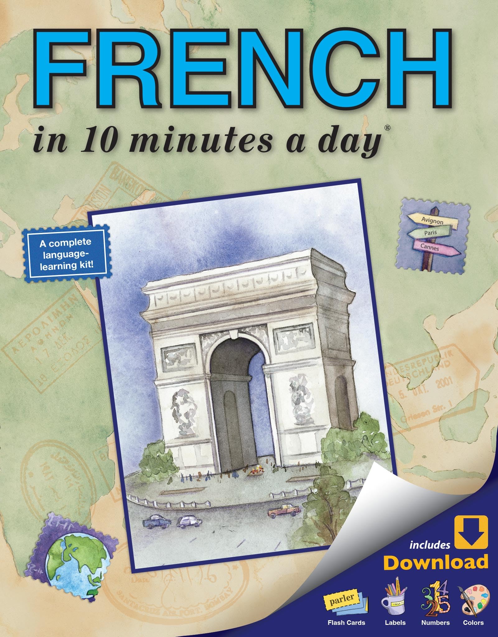 WA - Französisch in 10 Minuten am Tag - Includes digital download