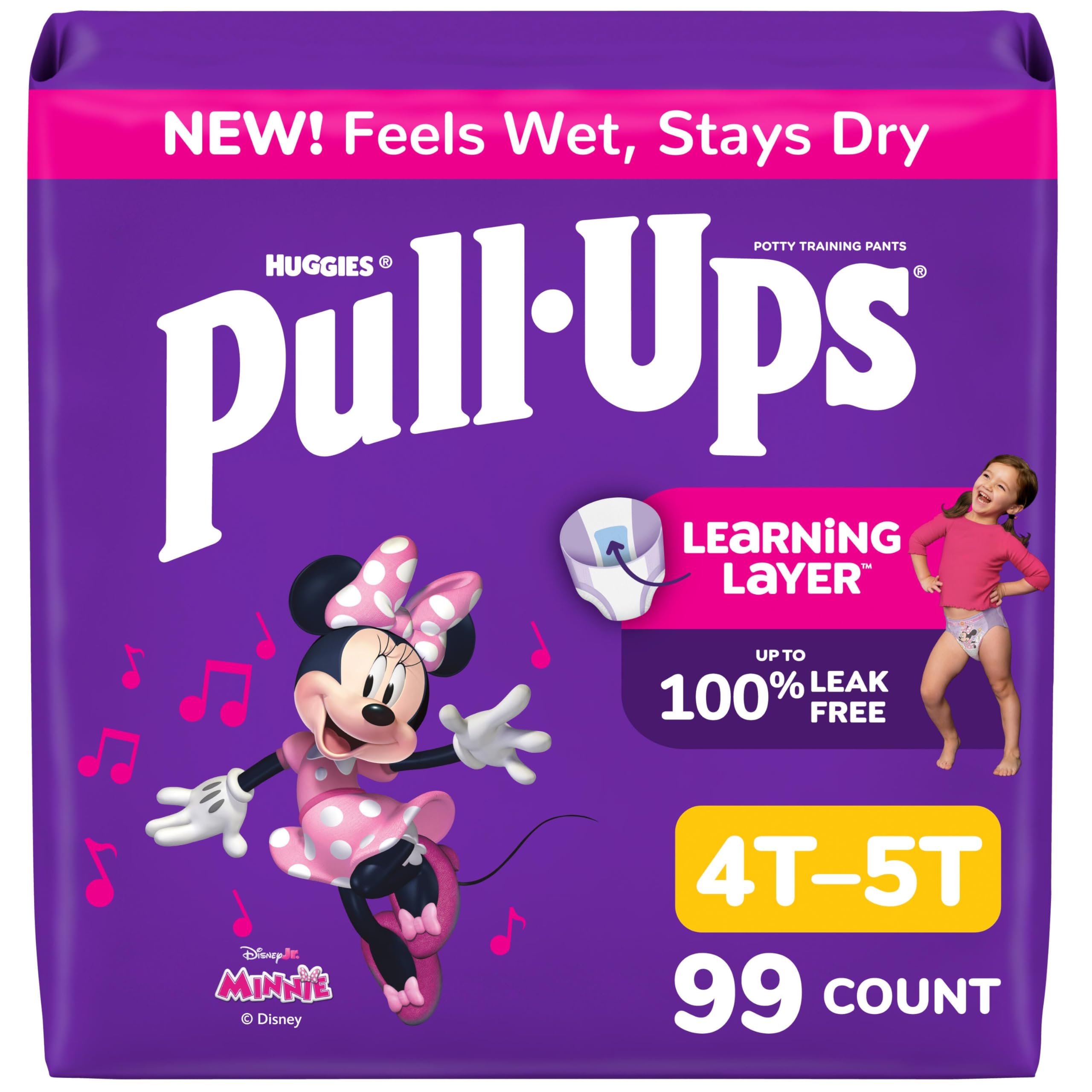 Pull-Ups - Girls 4T-5T