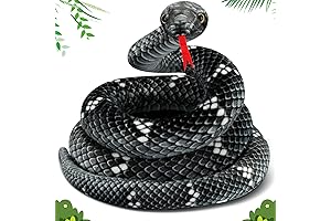 Realistic Giant Stuffed Snake
