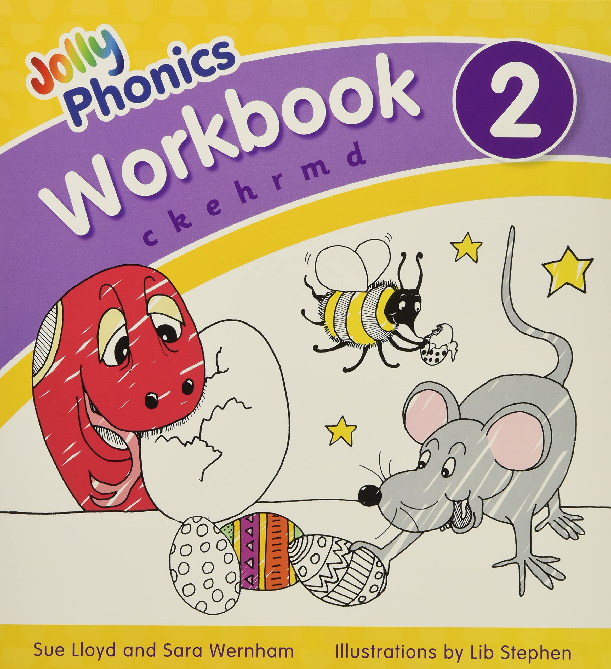 Jolly Phonics Workbook 2: in Precursive Letters (British English edition) (Jolly Phonics Workbooks, set of 1–7)