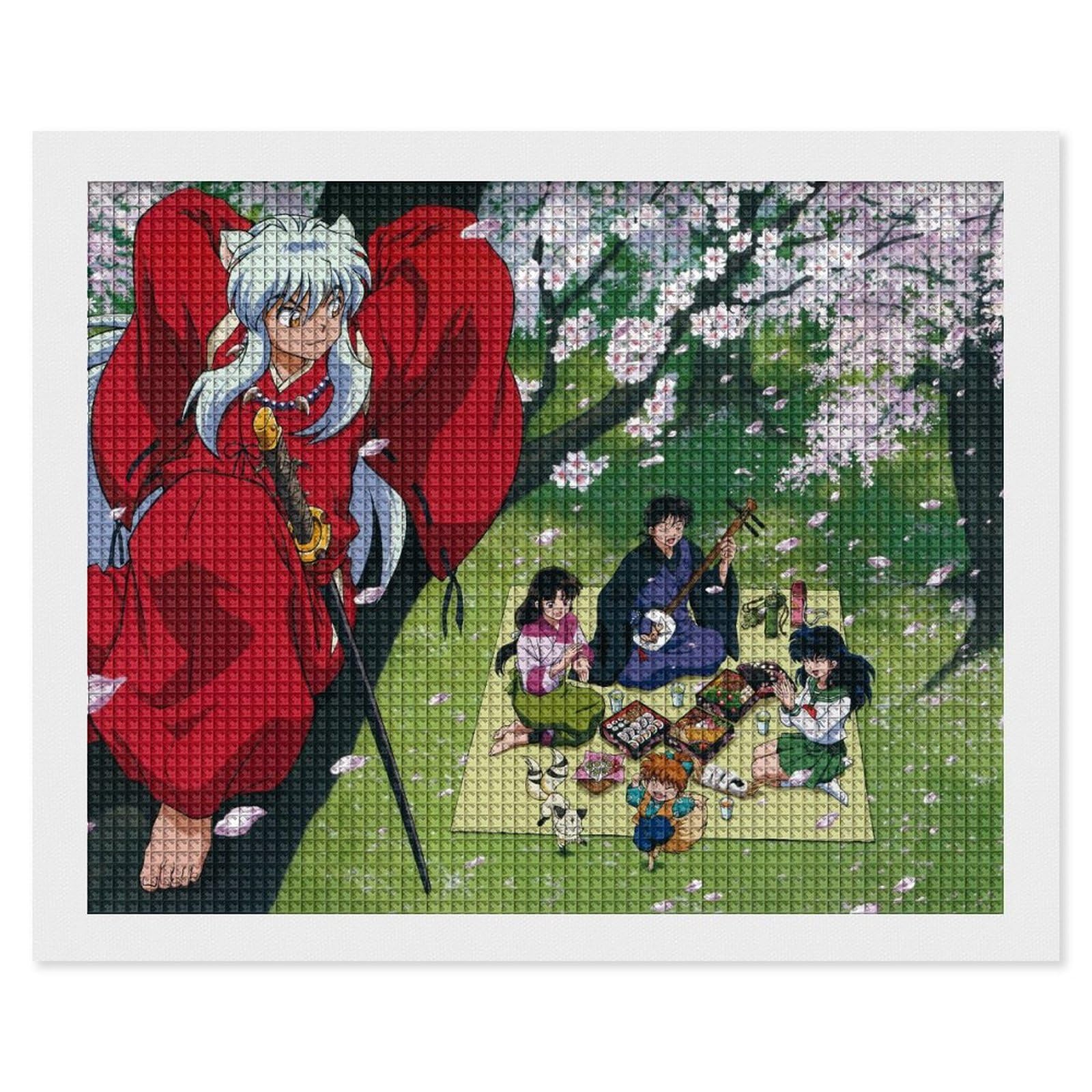 Amazon｜for 犬夜叉 ダイヤモンド画 5Dダイヤモンドアート 壁画 壁掛け