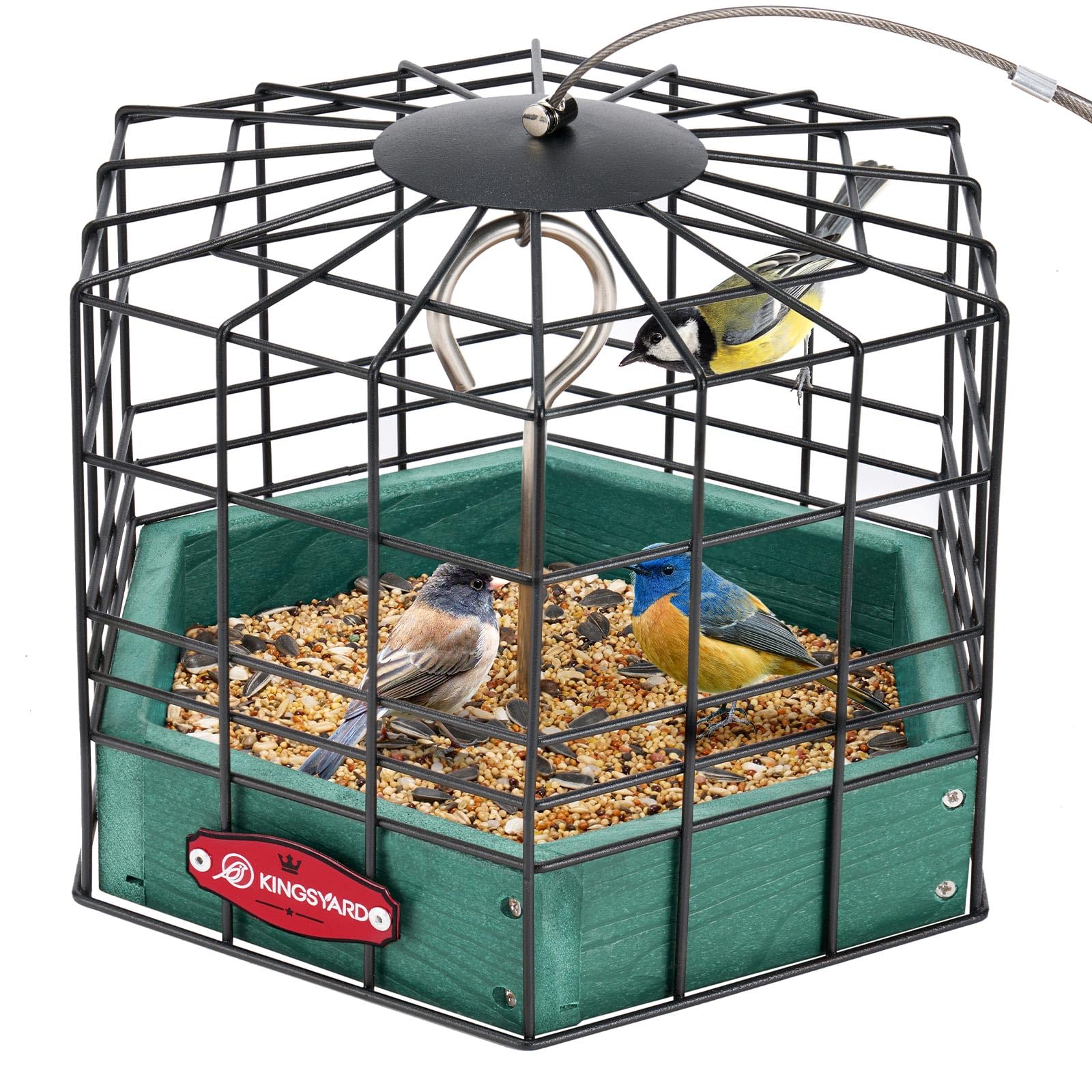 Kingsyard Caged Platform Feeder