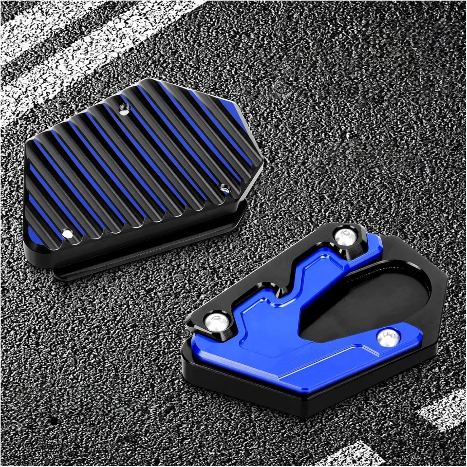 Motorcycle Kickstand Enlarge Plate For Su&zuki GSX-8S GSX 8S 2023-2024 Motorcycle CNC Kickstand Foot Side Stand Extension Pad Support Plate Pedal