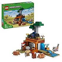 LEGO Minecraft Spedizione nella Miniera dell’Armadillo – Giocattolo Interattivo con Figure di Ragno della Caverna, Lupo e Funzione TNT – Regalo per Gamer, Bambini e Bambine da 8 Anni in su – 21269