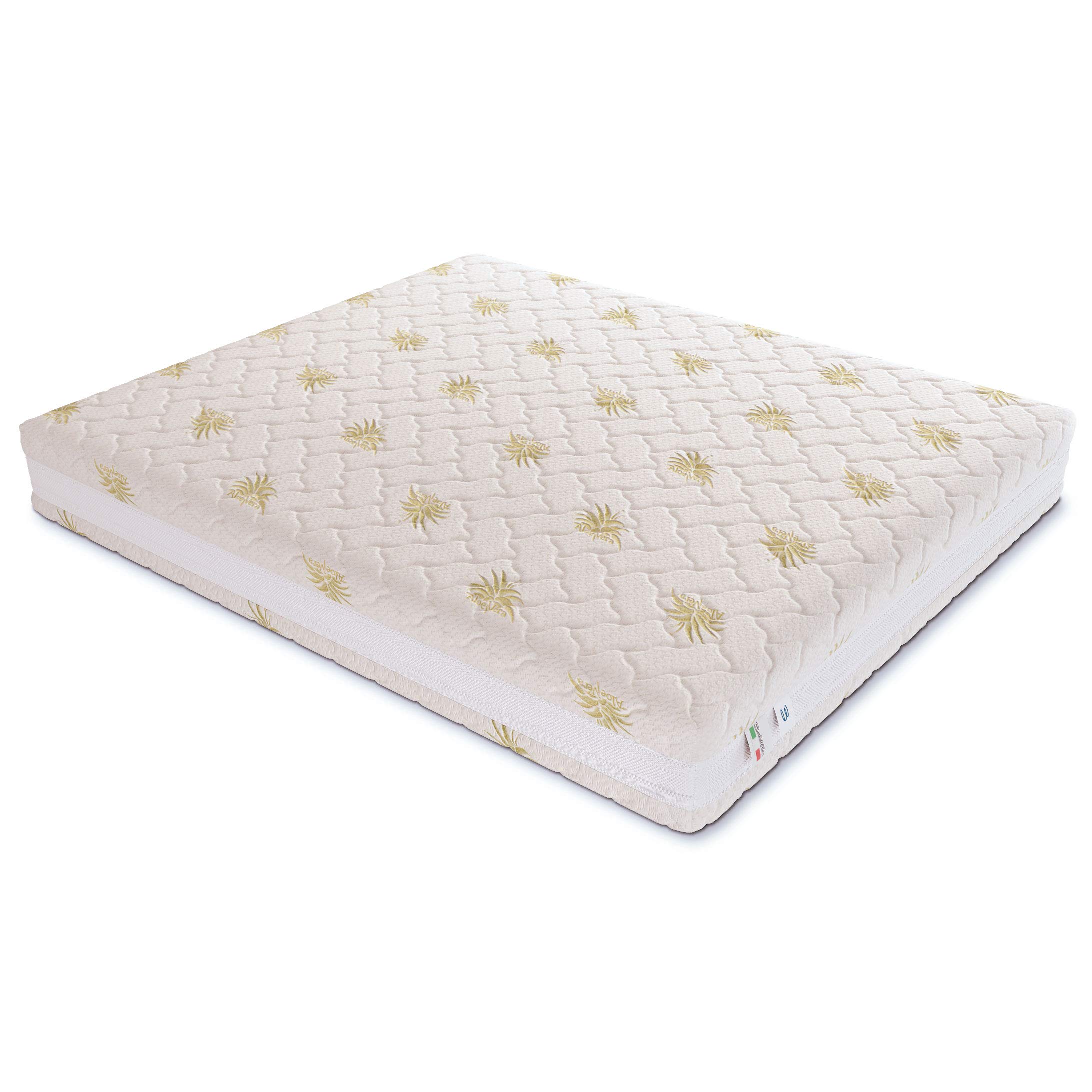 Baldiflex Materac 700 sprężyn, CUS. Mydło Aloe Vera, 120 x 200 cm, Memory 5 cm