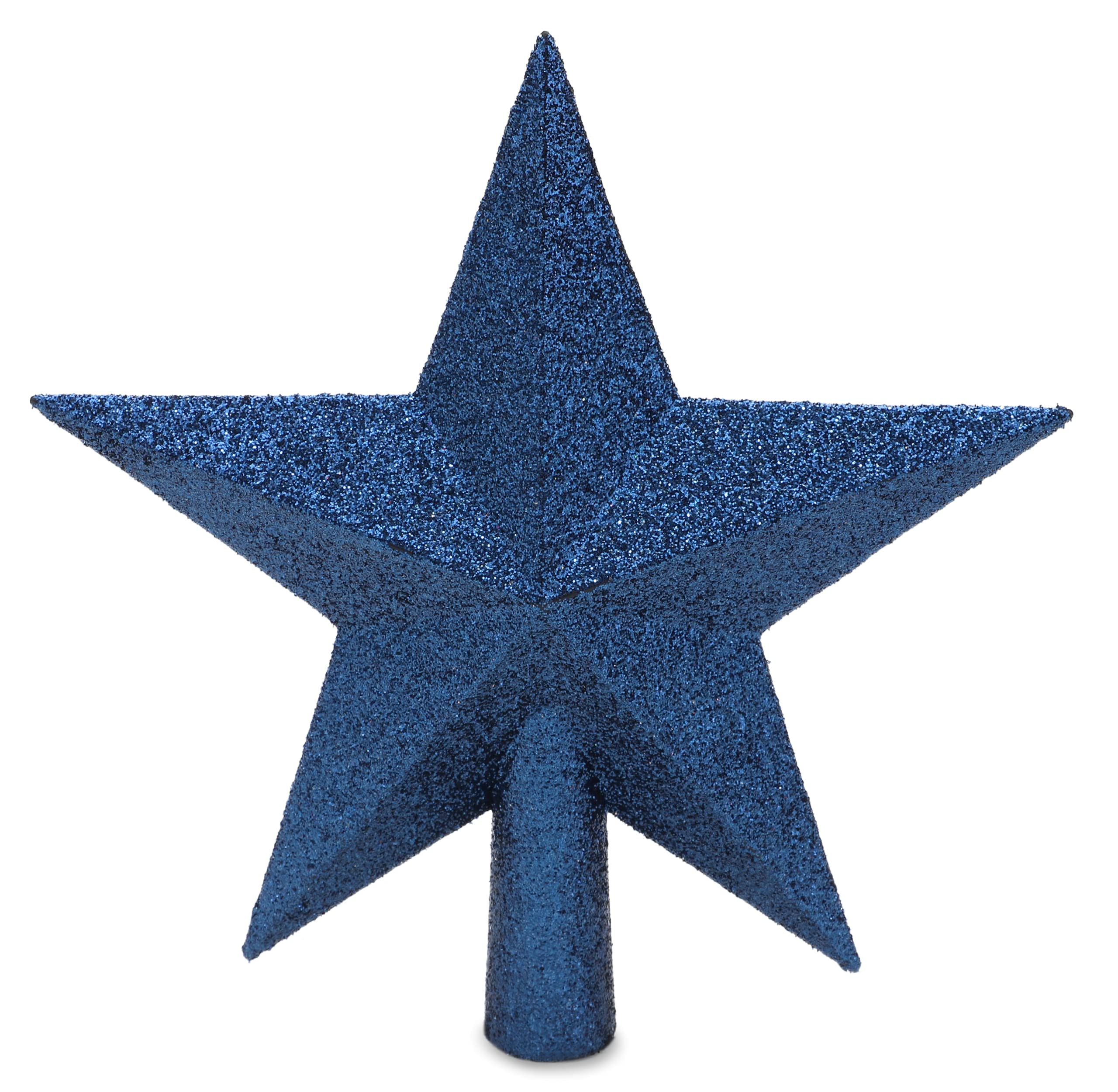 Ornativity Glitter Ster Boom Topper - Kerst Sprankelende Metalen Draad Ster Boom Top Ornament