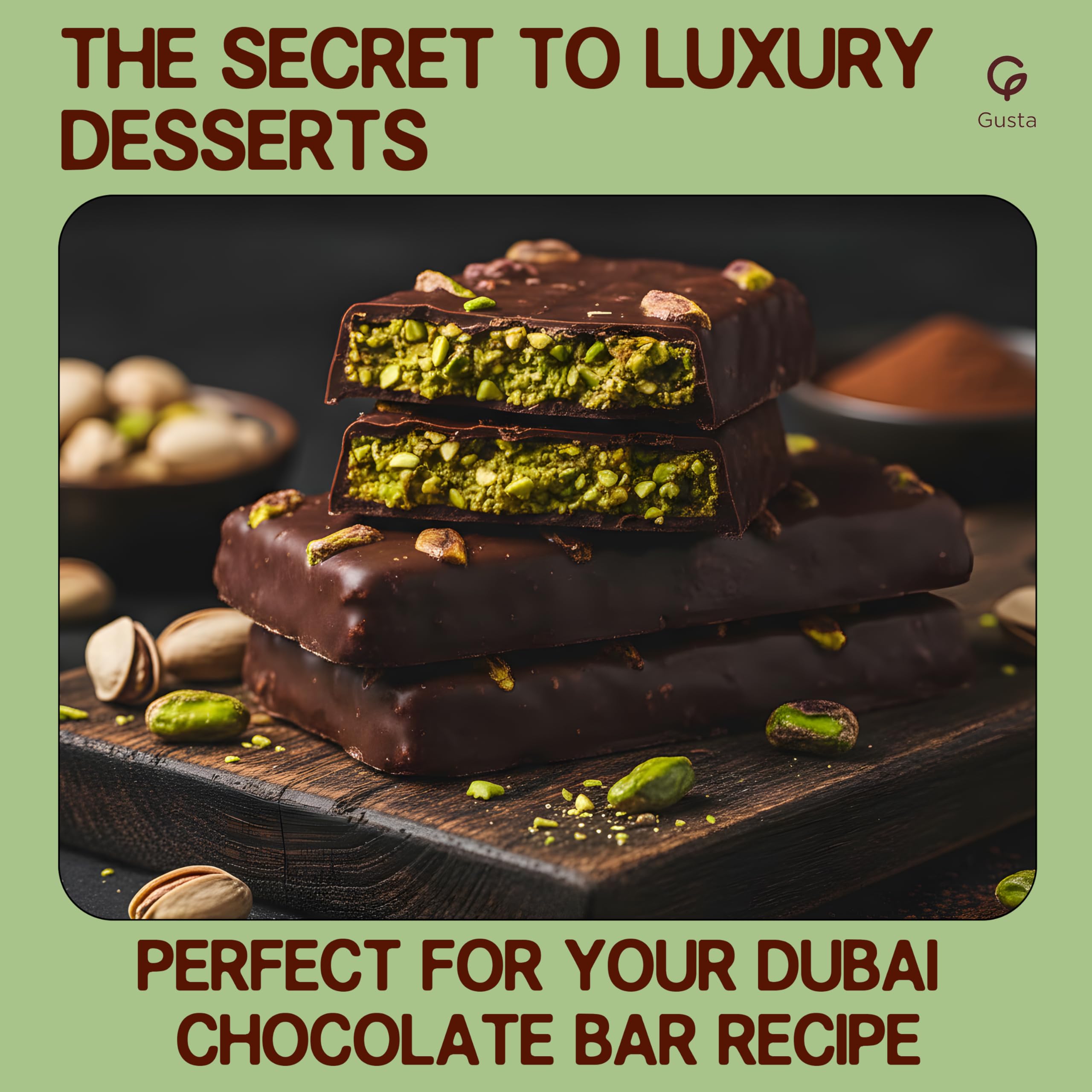 Pistachio Cream Spread from Sicily - Premium Filling for Dubai Chocolate Baking Desserts Coffee - 100 Vegan Lactose-Free — view 4