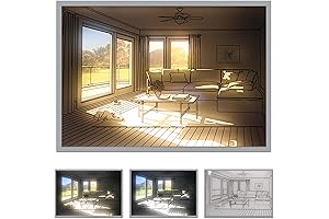 Light Painting Light Up Picture - 4D Painting Light Up Wall Art Photo Frame
