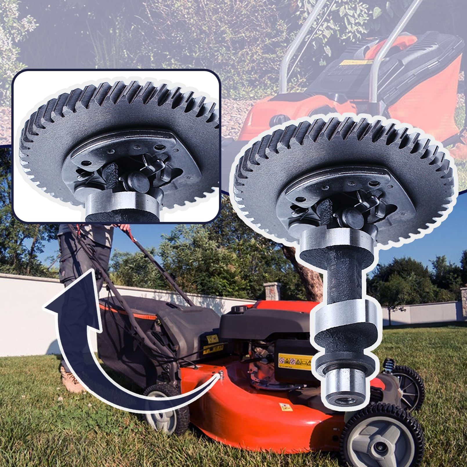 Albero a camme GX160 (tutto in acciaio), Per motore a gas Per Honda GX160 GX 160 168F 5.5HP 6.5HP, 14100-Z4M-000