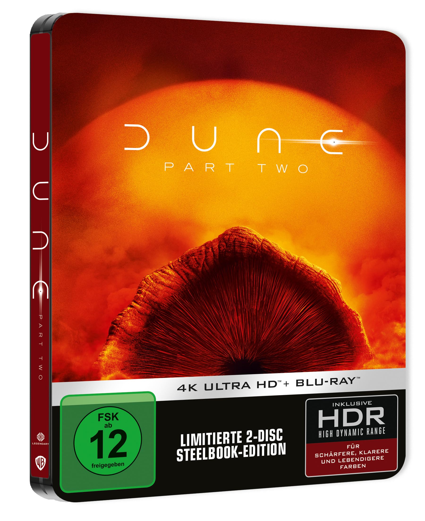 Dune - Part Two - Limited Steelbook (4K UHD + Blu-ray)