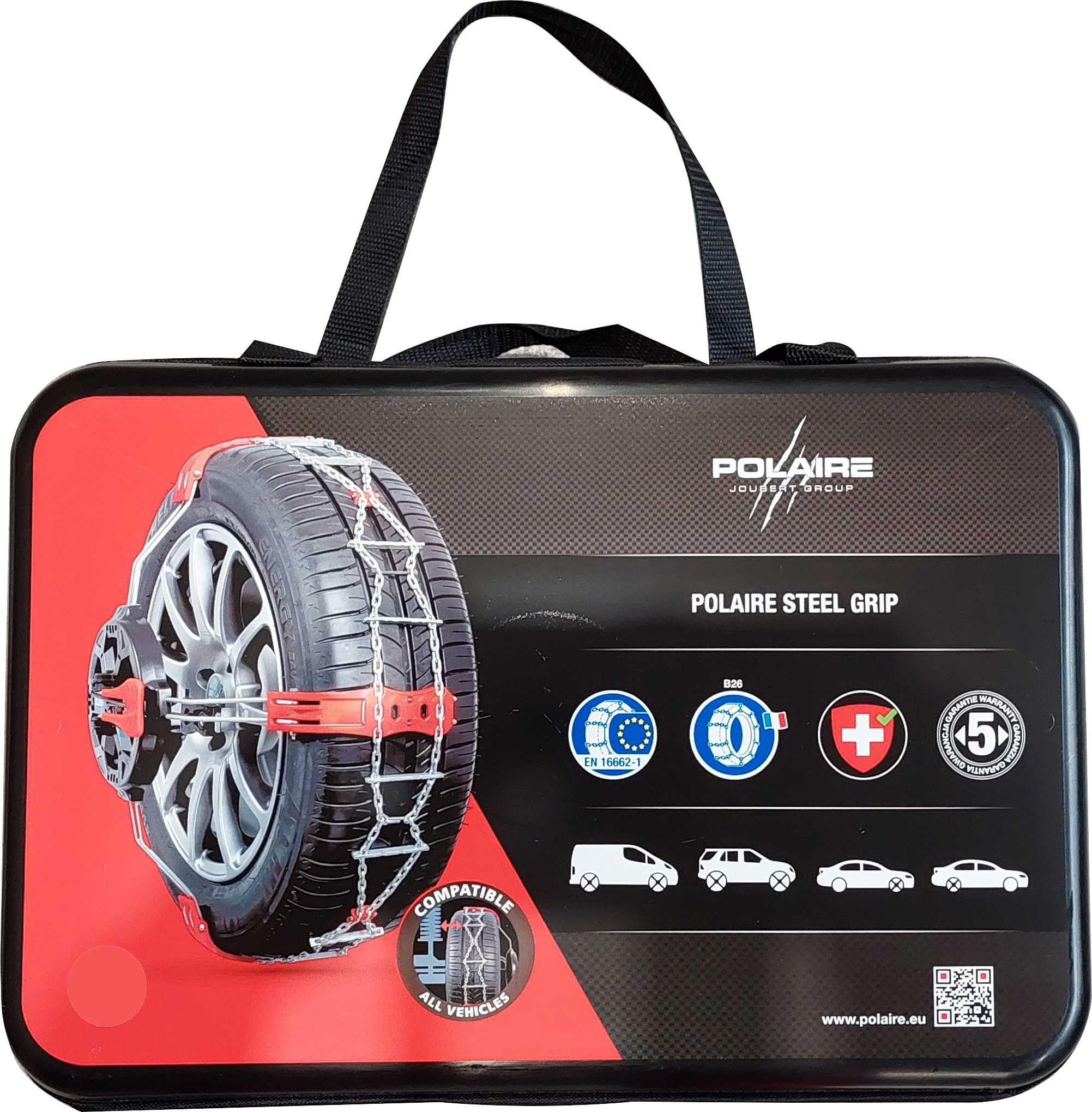 Catene da neve frontali Polaire Steel Grip V2.0 n°110 (la coppia)