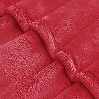 Vista 446 de BEDELITE Fleece Blanket White Throw Blanket for Couch & Bed, Luxury Plush Cozy Fuzzy Blanket 50" x 60", Super Soft Warm Lightweight Throw Blanket