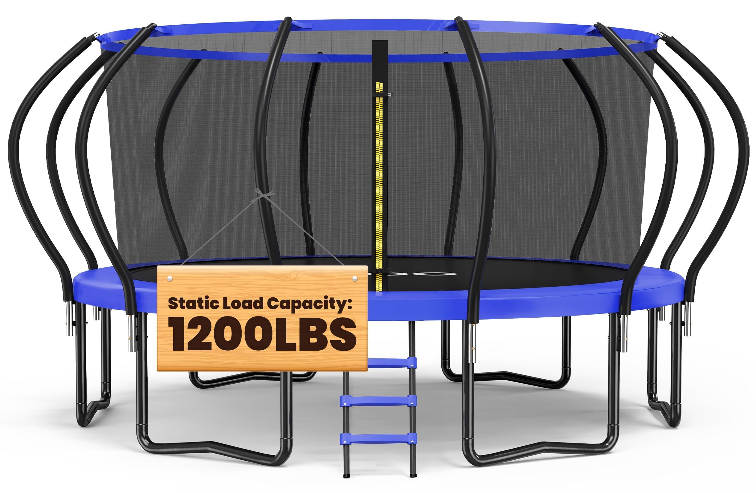 ORCC 1200LBS Weight Capacity Kids Trampoline 8FT
