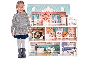 Kids Craft Charlotte Classic Wooden Doll House