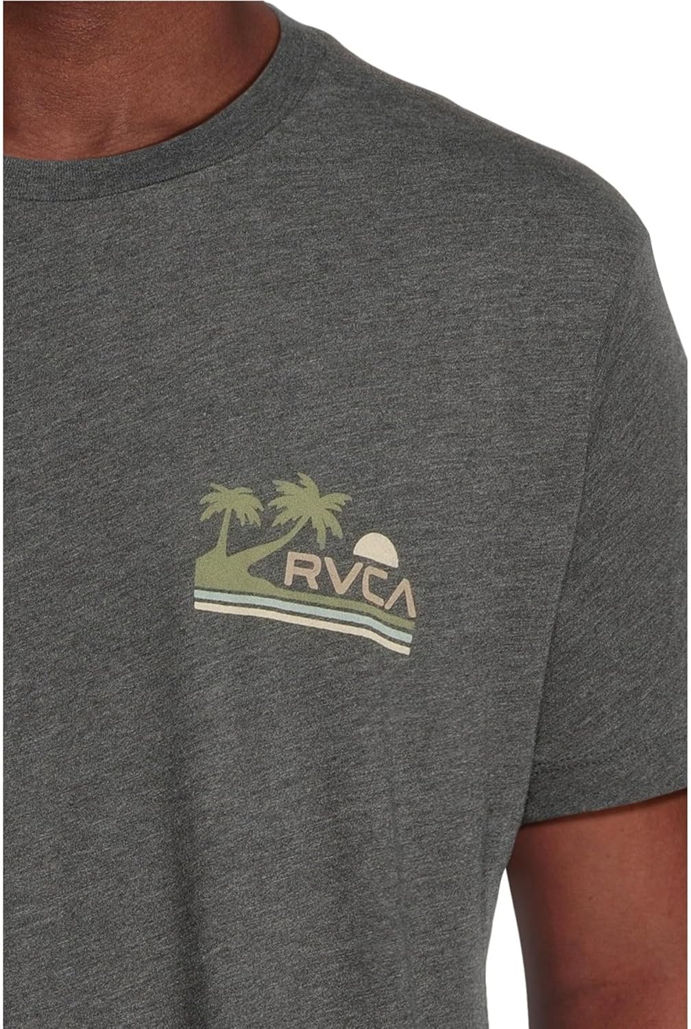 RVCA Men's Palm Trail Short Sleeve