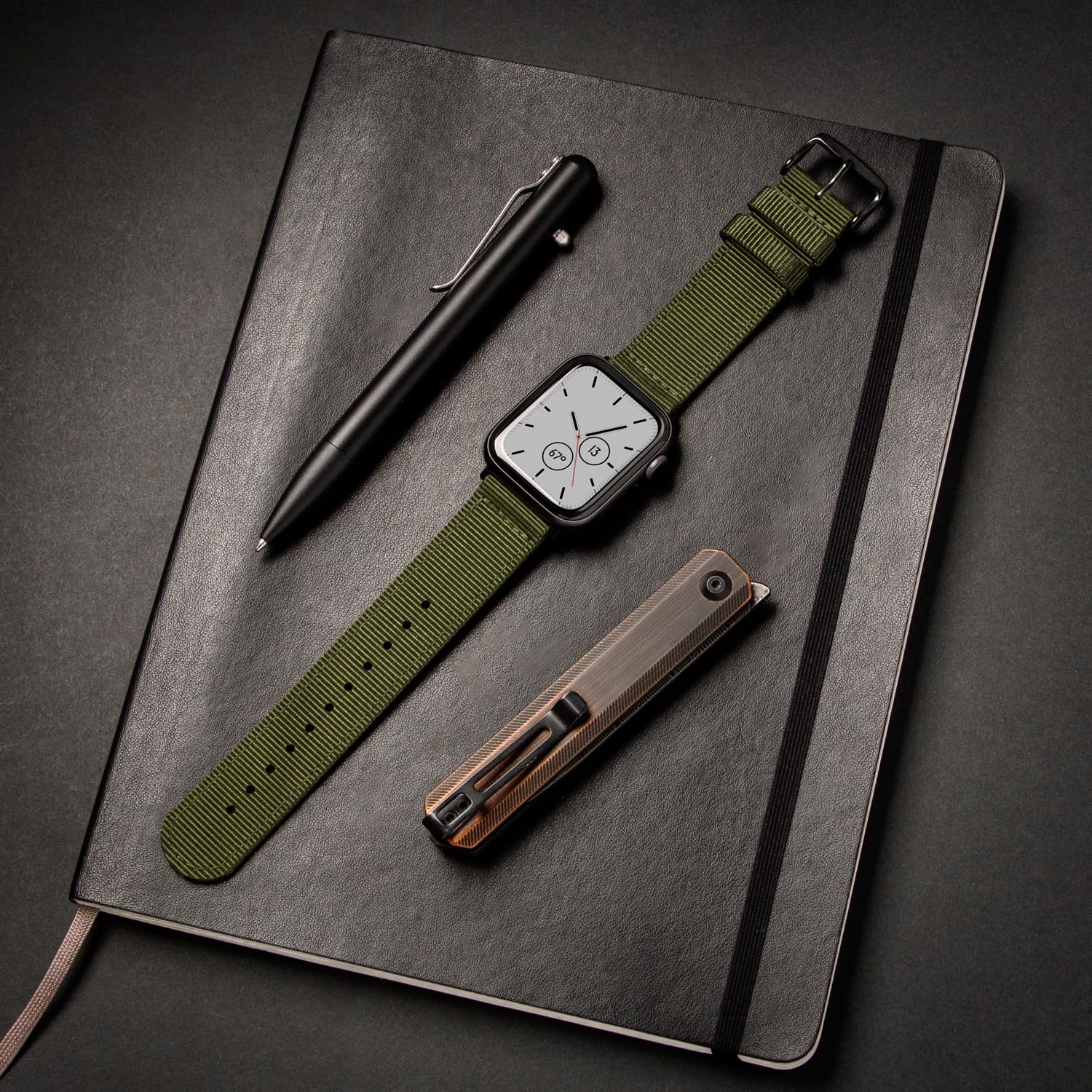 Archer Watch Straps - Bracelets de Remplacement en Nylon pour Apple Watch