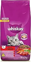 WHISKAS Ração Carne Gatos Adultos 2,7 kg