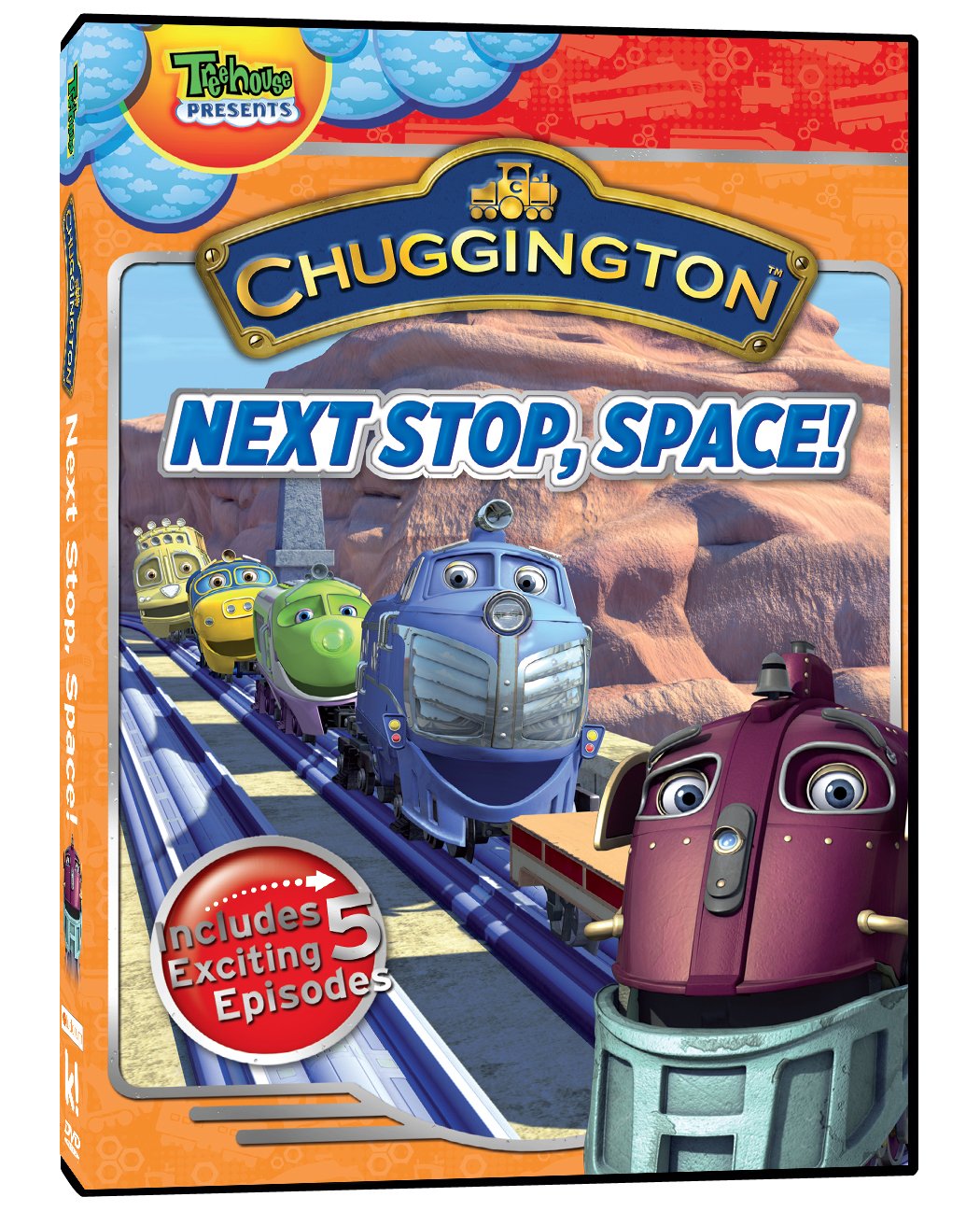 Chuggington: Next Stop, Space! (Bilingual) [DVD]