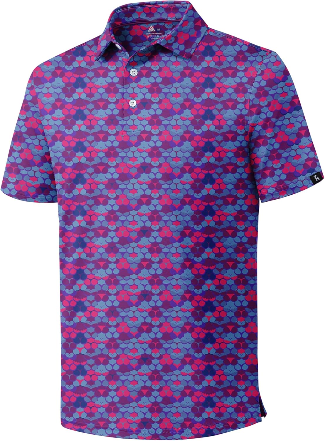 ZITY Men’s print polo shirt