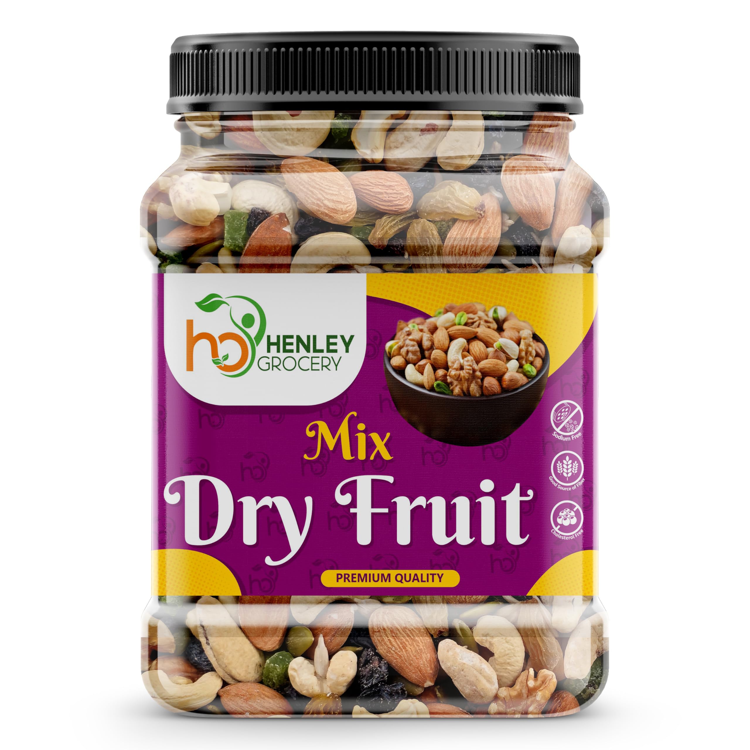HENLEY GROCERY Natural Premium Mix Dry Fruits with Almonds, Black Raisins, Cashews, Cranberries, Green Raisins, Apricots and Pistachio kernels I Hand-picked Dry Fruits & Nuts (200g) (B0CV7L2GQX) Amazon Price History, Amazon Price Tracker