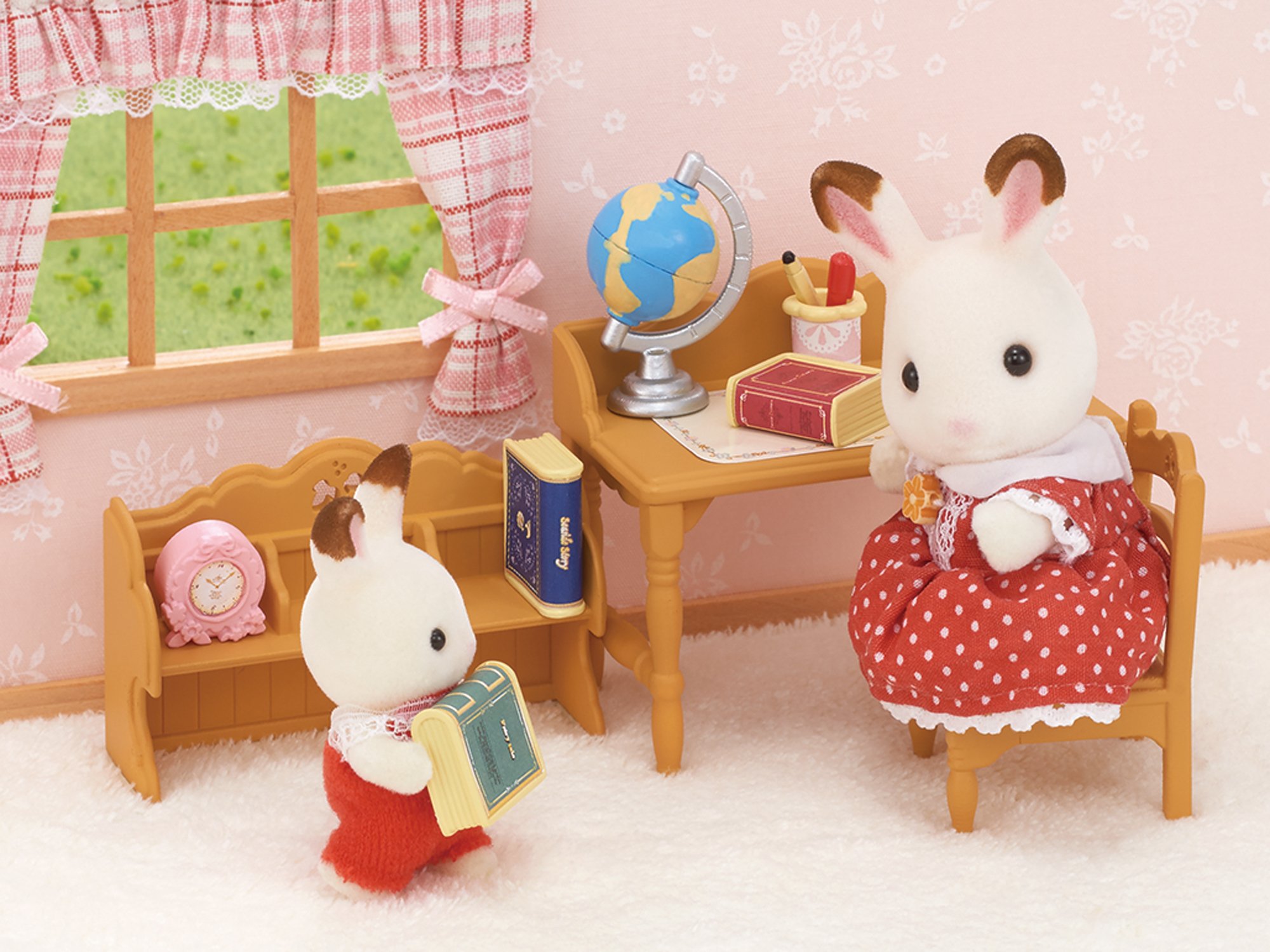 Amazon | シルバニアファミリー 家具 【 勉強机セット 】 カ-318 ST