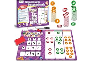 Regrouping Base Ten Place Value Magnetic Dry Erase Board
