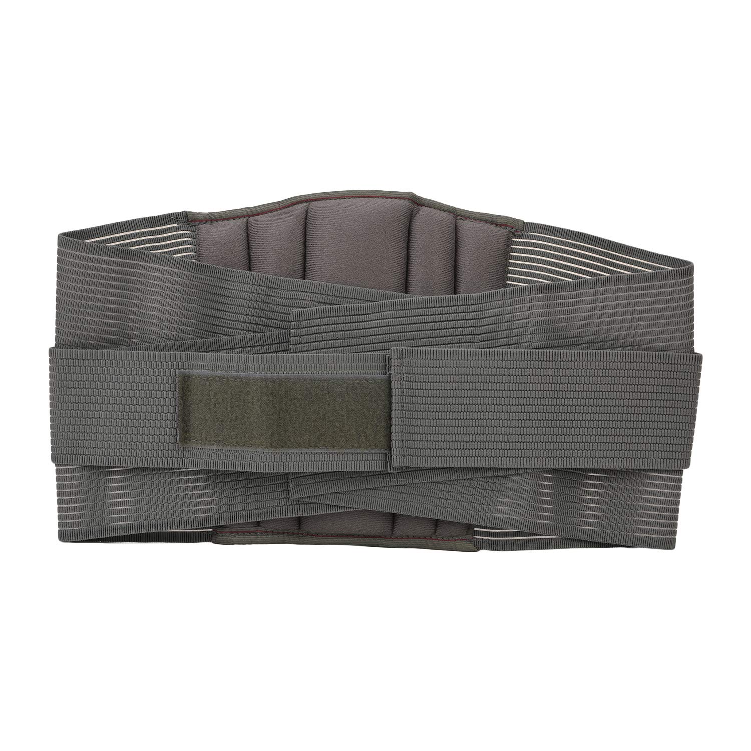 SpiffySky Lower Back Pain Brace/Sacral Lumbar Support Waist belt for Back Pain Relief -Grey (Medium (32-36 Inch)) (B08NHS5GFH) Amazon Price History, Amazon Price Tracker