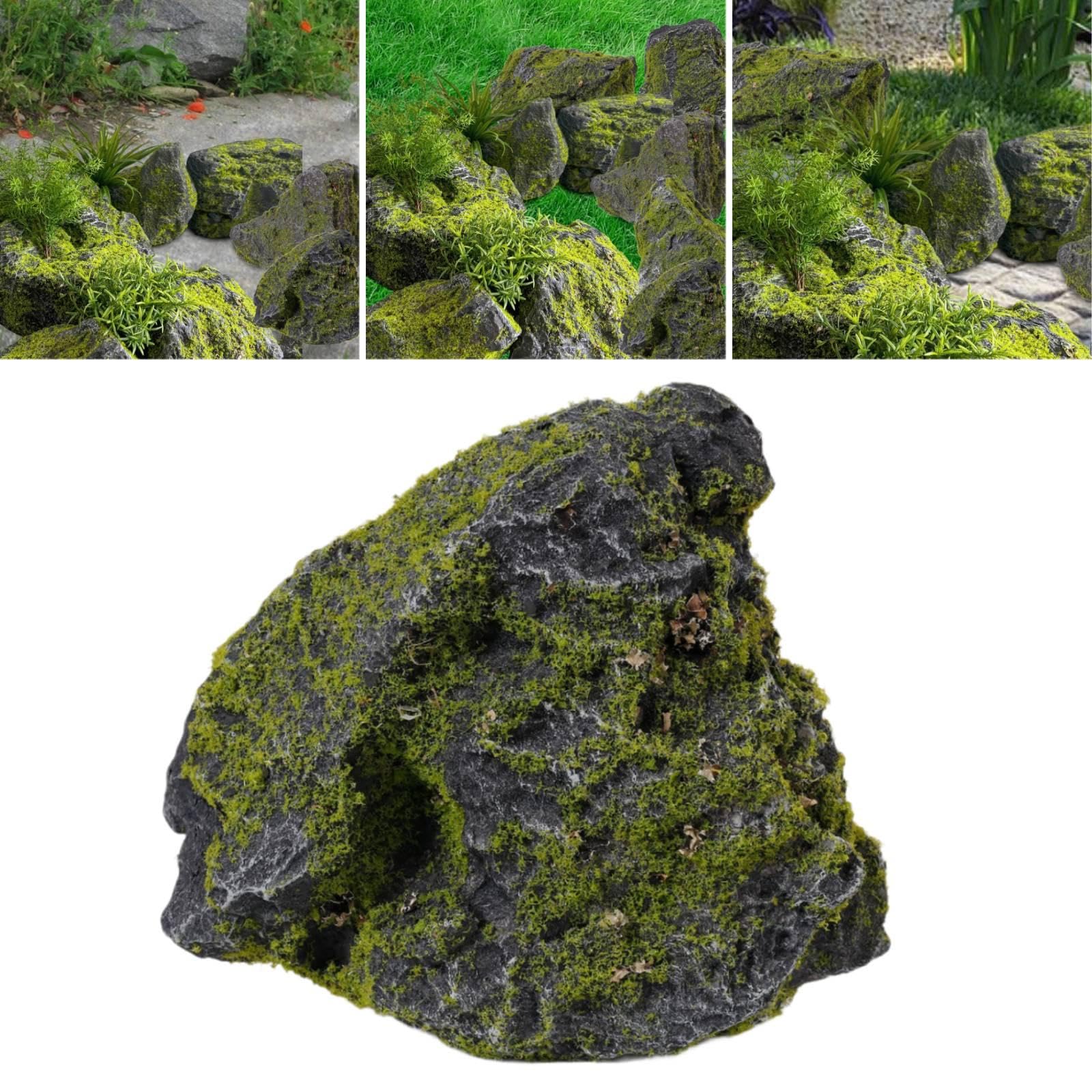 Roccia Artificiale, Elemento Decorativo per Palcoscenico, in PU, Versatile Pietra Artificiale per Paesaggistica E Giardino, Style C