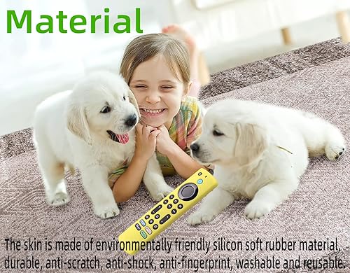 Miniatura 4 de Funda de silicona para Fire TV Stick 2023 4K Max 2Fir TV Omni SeriesFireTV 4-Series Remote, ToshibaInsignia FirTV con cordón (azul medianoche)