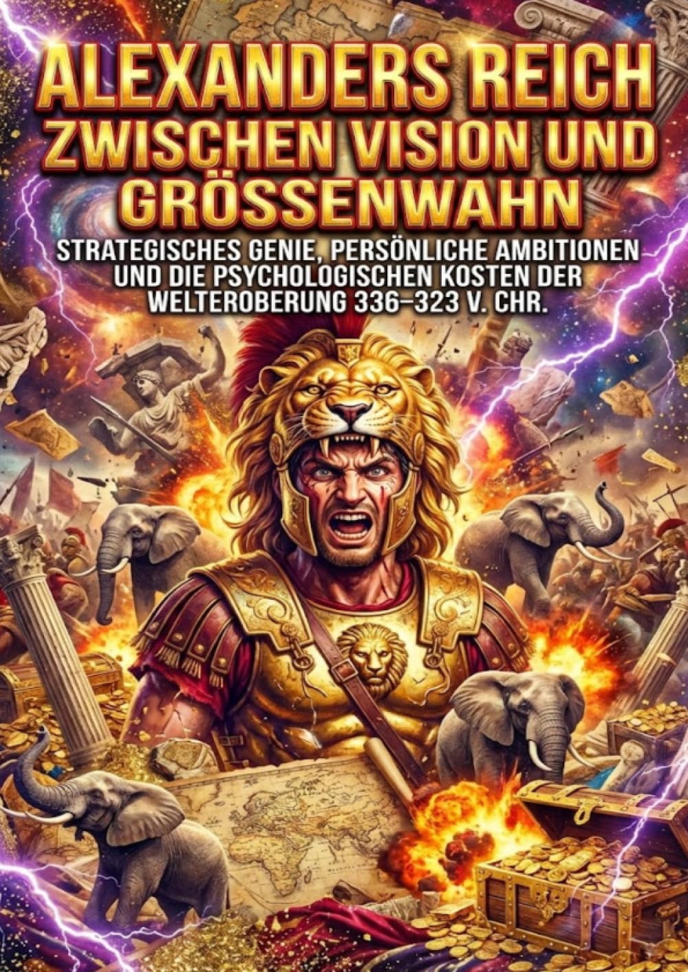 Alexanders Reich zwischen Vision und Größenwahn: Strategisches Genie, persönliche Ambitionen und die psychologischen Kosten der Welteroberung 336–323 v. Chr.
