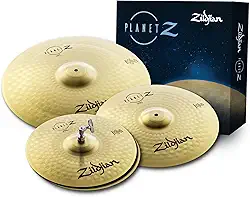 KIT DE PRATOS 14HH+16CRASH+20RIDE PLANET Z COMPLETE ZP4PK ZILDJIAN