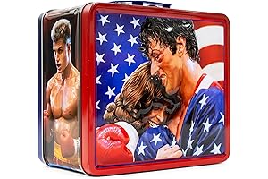 Rocky IV Retro-Style Metal Tin Lunch Box – Rust-Resistant, Reusable, Food-Safe Storage