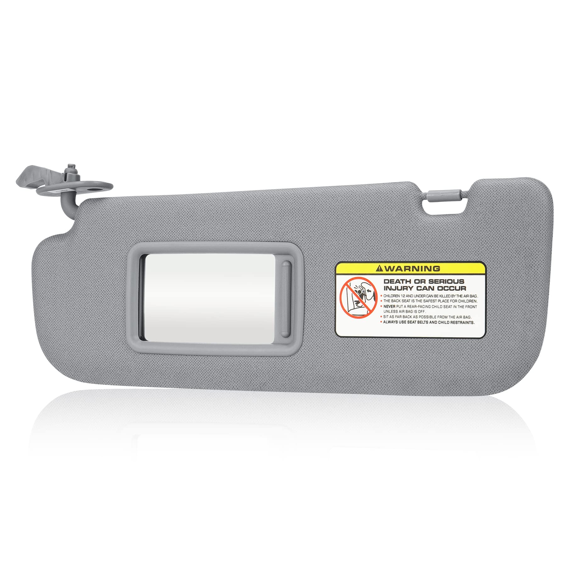 ILONPA Gray Sun Visor for Hyundai Elantra