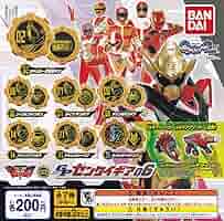 BANDAI - センタイギア 全力ゼンカイセット Amazon | 機界戦隊ゼンカイジャー GPセンタイギア06 [ノーマル6