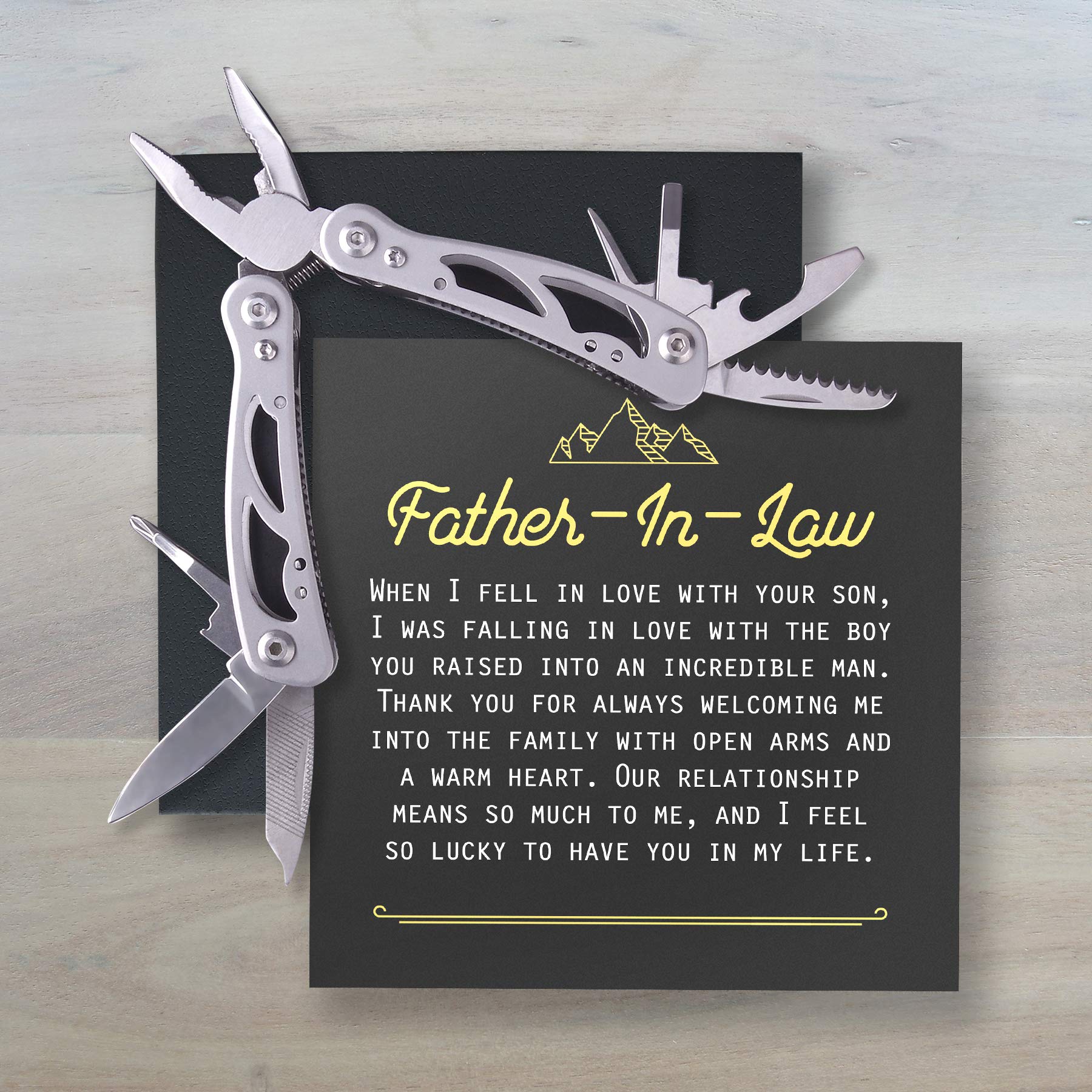 Buy herinLaw 10in1 Multi Tool Gift Set with Card, Premium Box, and