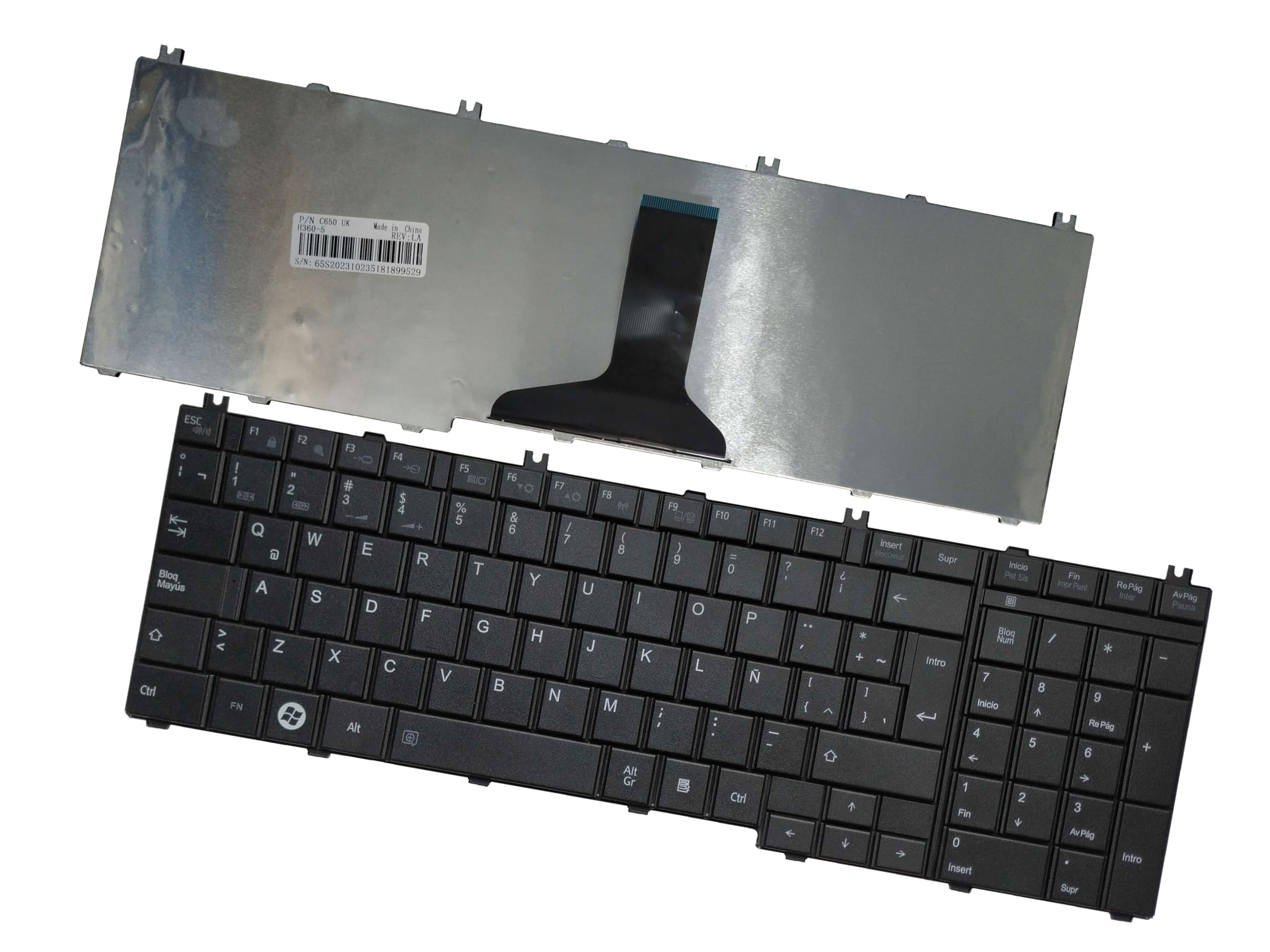 Amazon.com: AKGIFT Laptop Replacement Keyboard for Toshiba