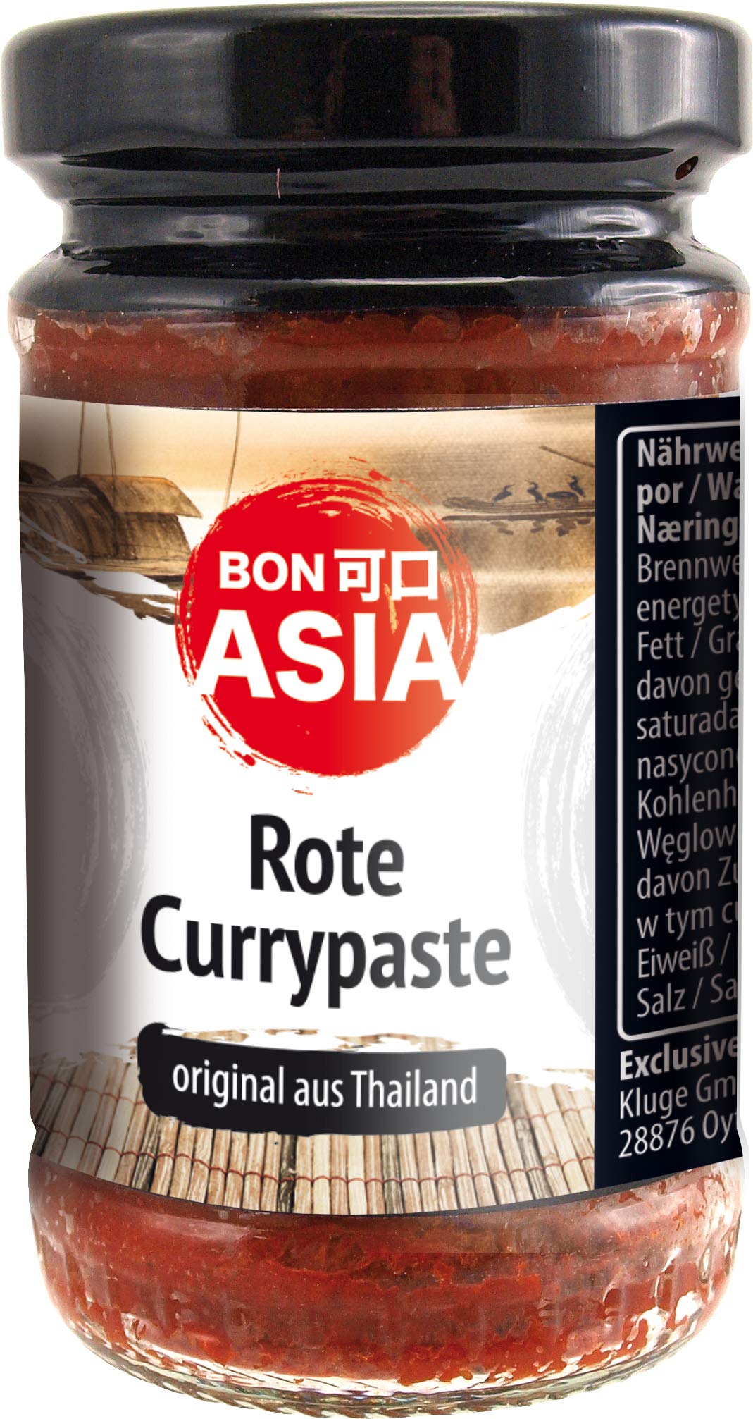 Bonasia Pasta de Curry, Rojo 114 gr