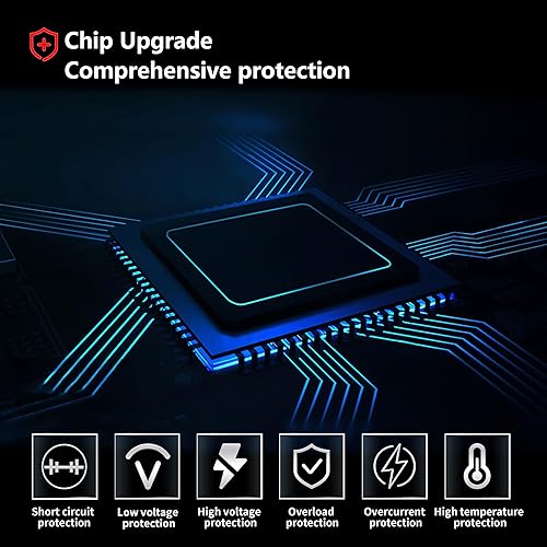 Miniatura 7 de Inversores de corriente de onda sinusoidal pura de 3000 W, 12 V CC a CA, 110 V, 120 V, potencia máxima de 6000 W, con control remoto, 4 salidas de