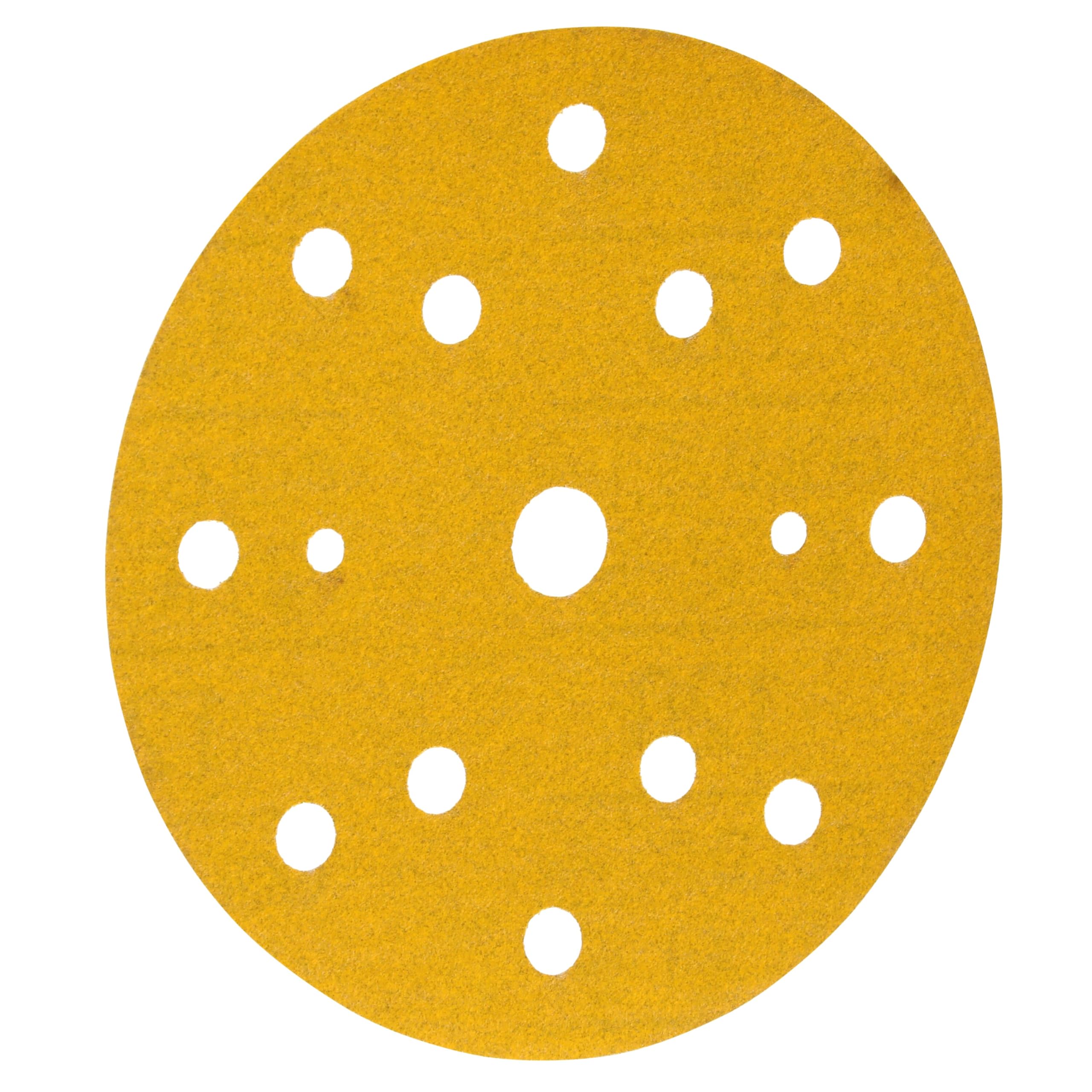 3M Hookit Disco abrasivo Gold 288U, 150 mm, 15 agujeros, 400, 51553 | reparar arañazo coche, quitar pintura coche, Preparacion de pintura, 100 por paquete