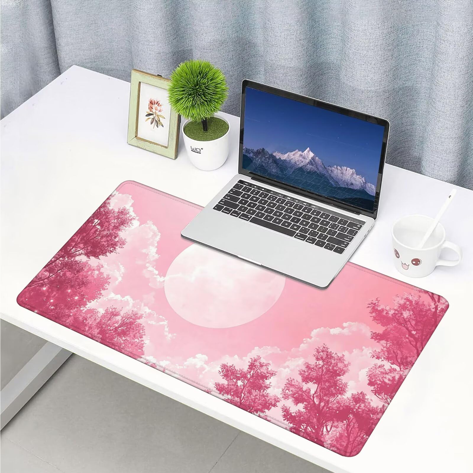 Podkładka pod mysz XXL 1200 x 600 x 3 mm Podkładka pod mysz do gier z wodoodporną antypoślizgową podstawą, podkładka pod mysz dla graczy, akcesoria biurowe, dokładność prędkości-komfort dla wszystkich