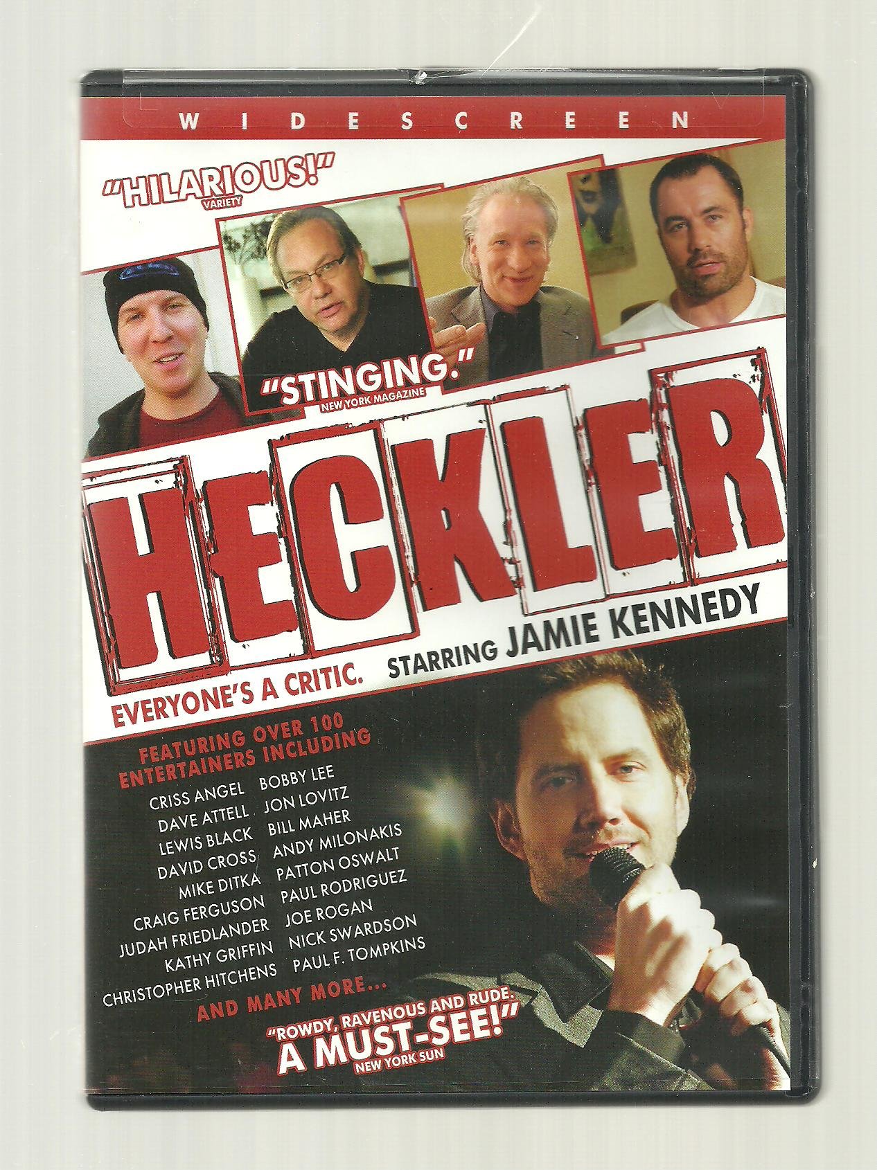 Heckler USA DVD para noches de cine alternativo y debate cultural en casa
