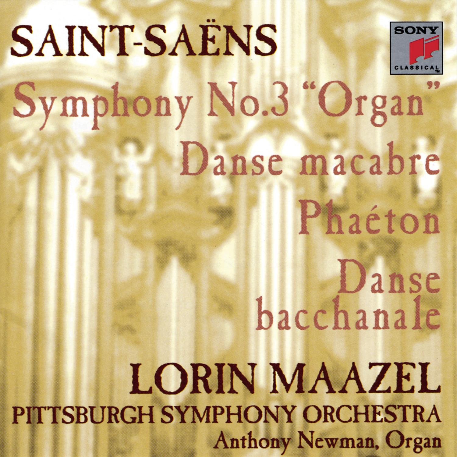 Symphony 3 in C Minor Opus 78 [Audio CD]
