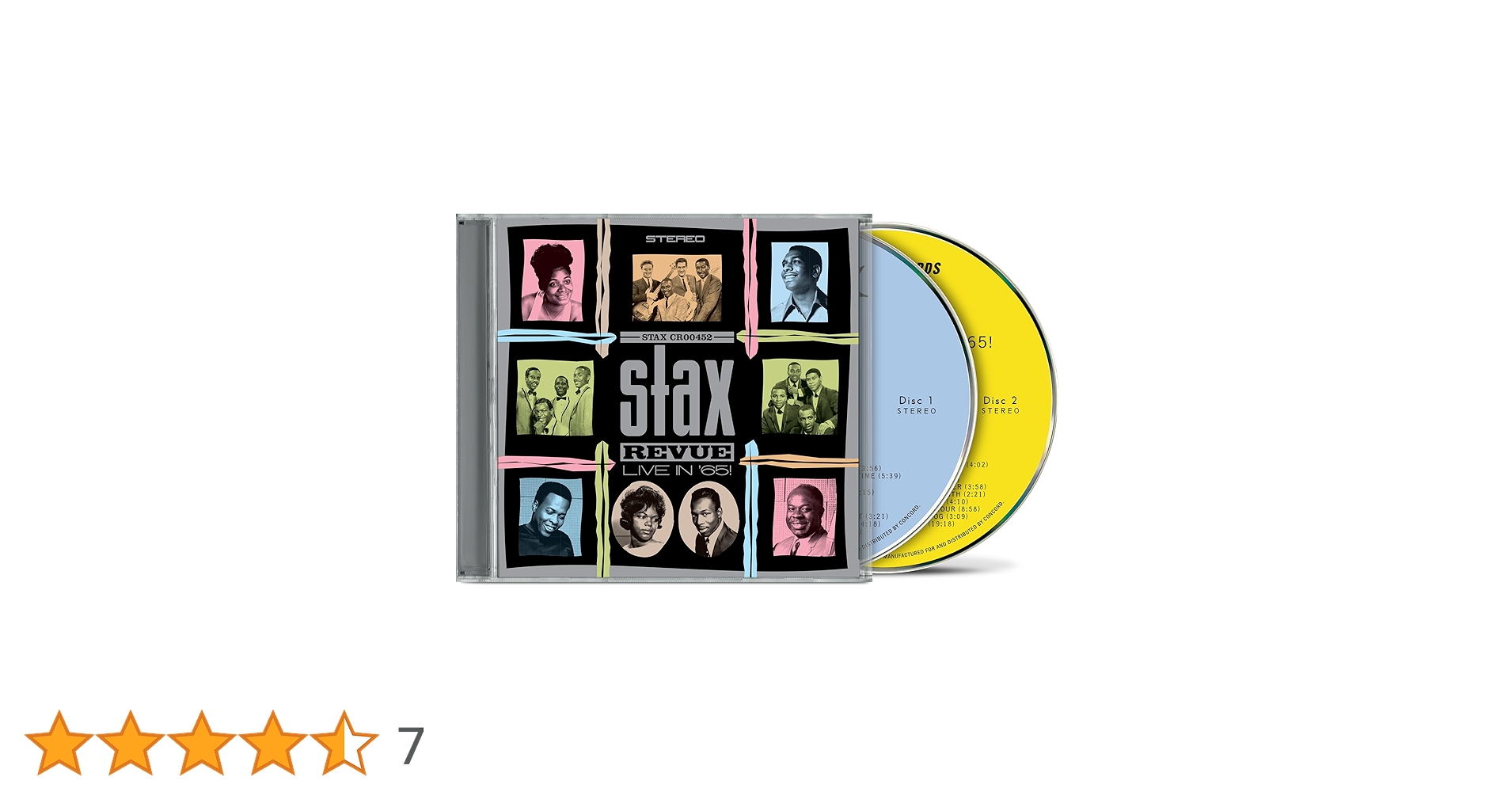 Amazon.co.jp: Stax Revue: Live In '65! (Softpak) (2cd