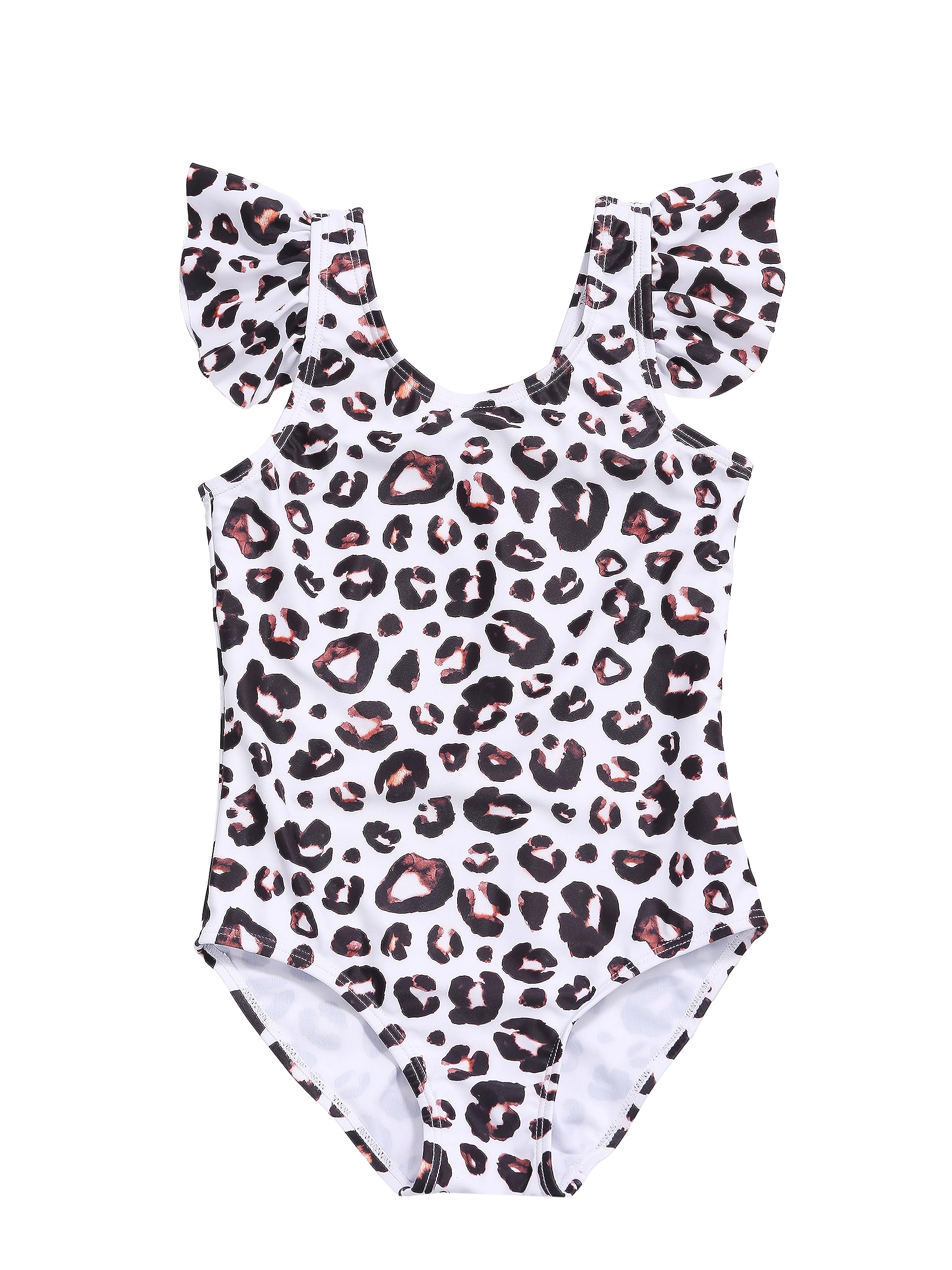 LIZENS Girls Swimwear One Piece Swimsuit Toddler Cute Beach Bathing Suit