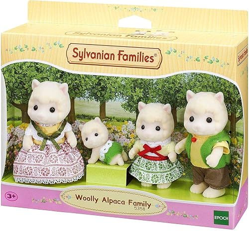 Sylvanian Families Wooly Alpaca Family