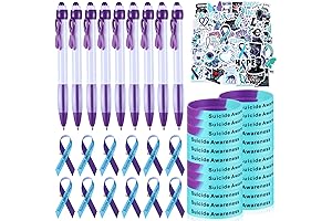 Zhanmai 250-Piece Suicide Prevention Awareness Kit