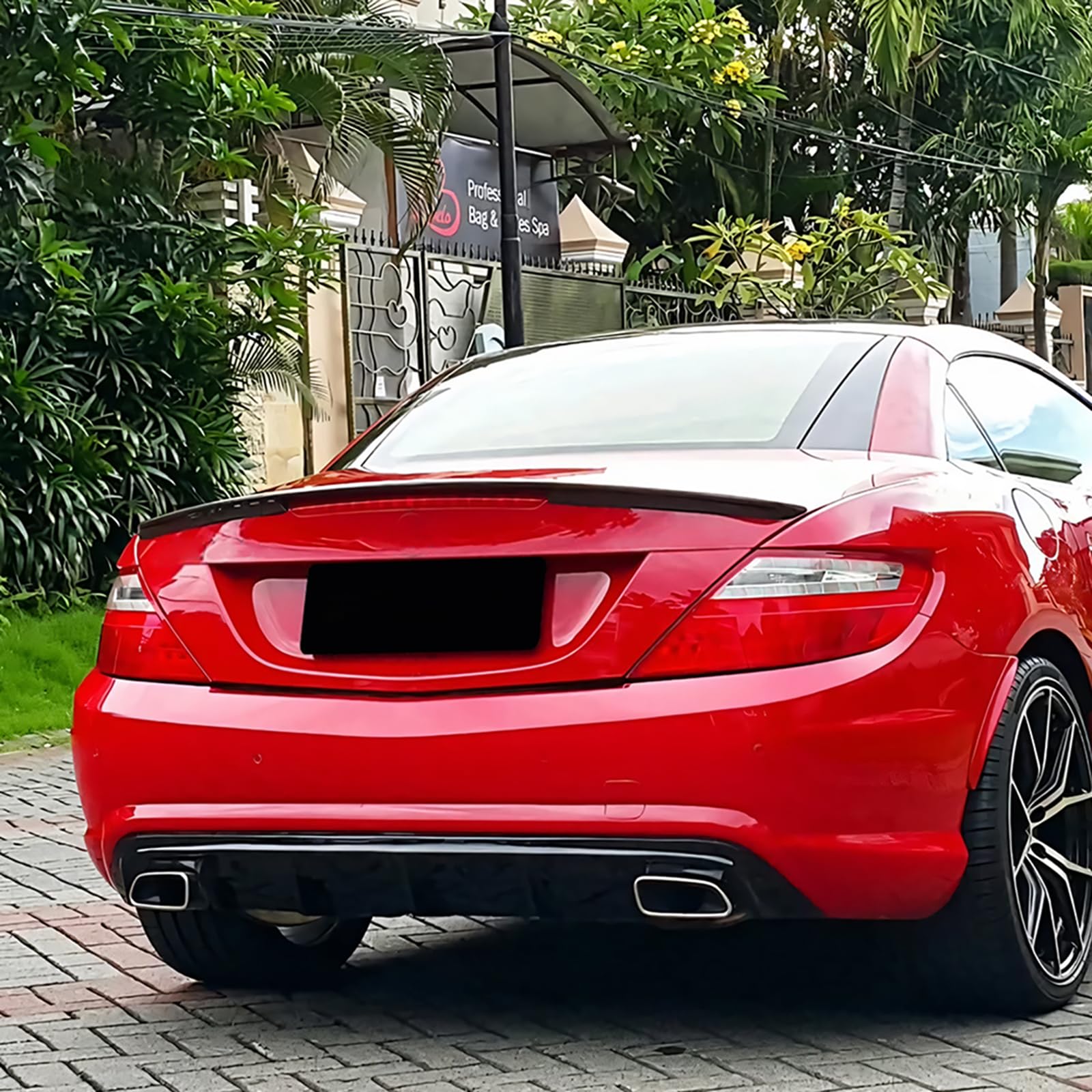 Tyłowy spoiler do Mercedes Benz SLK SLC R172 2011-2020 AMG, kolor czarny