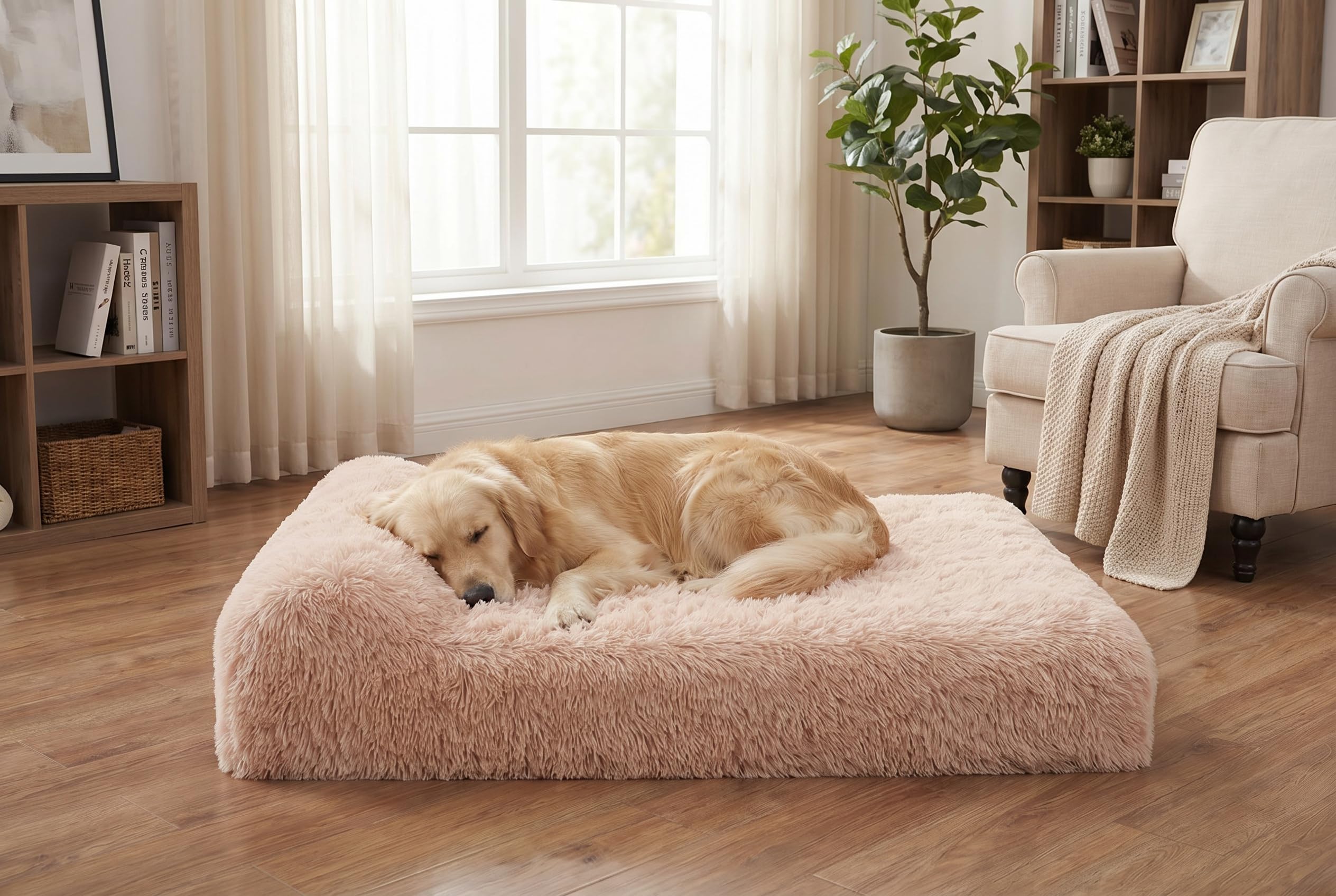 PetFun Jumbo Orthopedic Dog Bed for Large Dogs