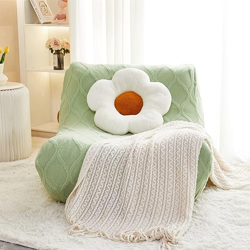 Miniatura 3 de cjc Fundas de sofá de suelo sin brazos, funda protectora para silla junto a la chimenea, fundas elásticas para sillas de puf para adultos, fundas